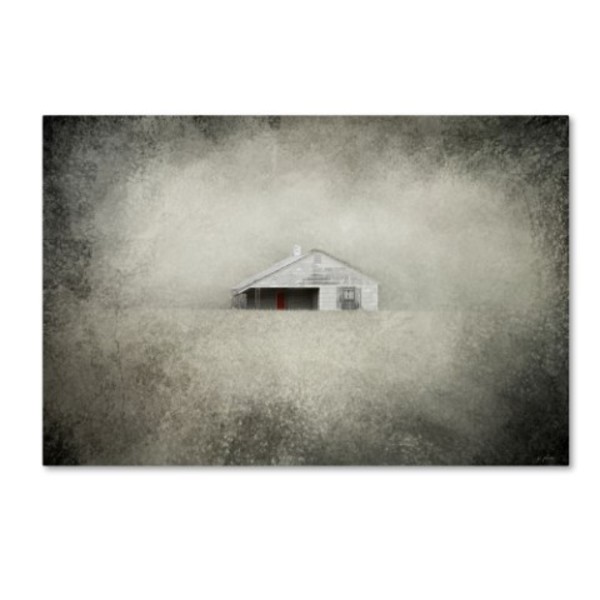 Trademark Fine Art Jai Johnson 'Red Door Farmhouse' Canvas Art, 30x47 ALI14100-C3047GG